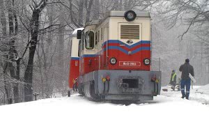 A siklott Mk45,2004 pályaszámú mozdony