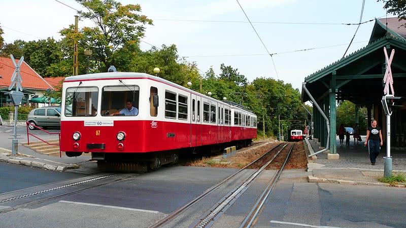 A Fogaskerekű Vasút Svábhegy állomása